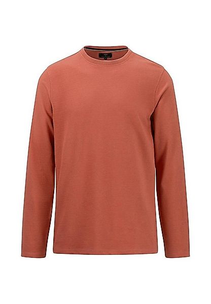 FYNCH-HATTON Rundhalsshirt mit besonderer Naht am Ausschnitt günstig online kaufen