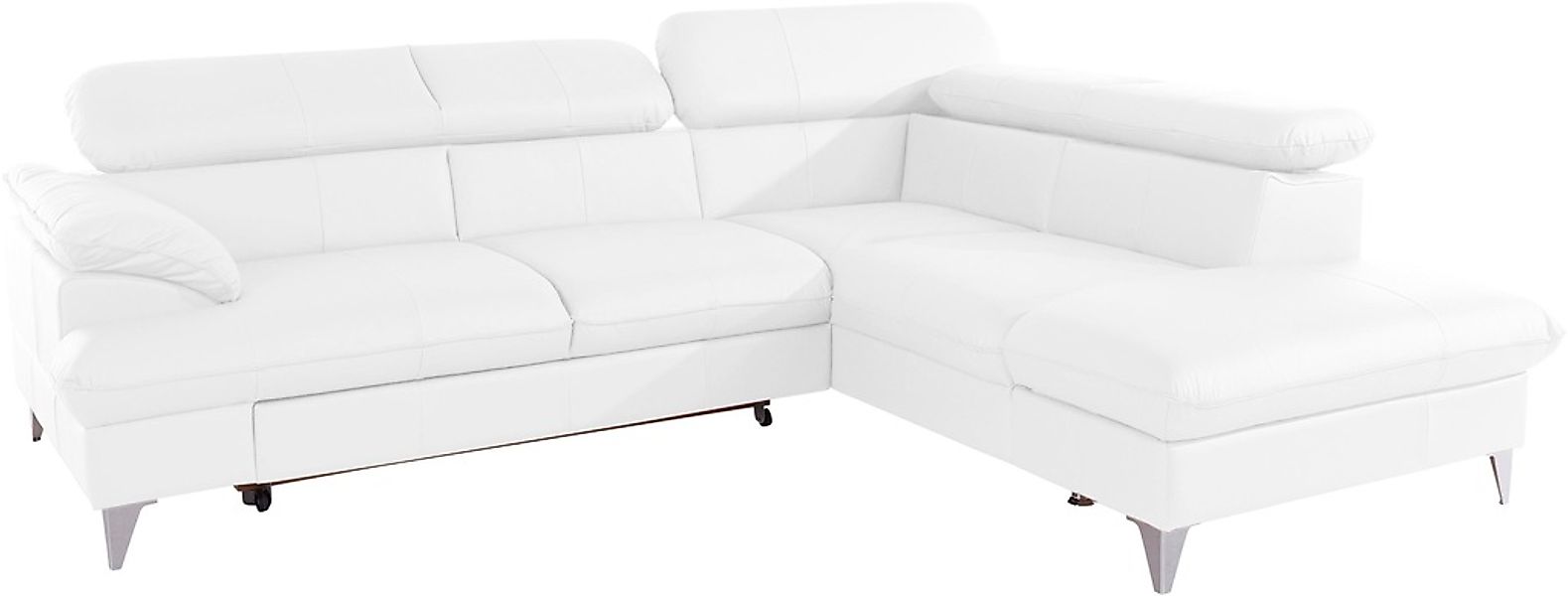 COTTA Ecksofa "Caluso L-Form" mit Kopfteilverstellung, wahlweise mit Bettfu günstig online kaufen