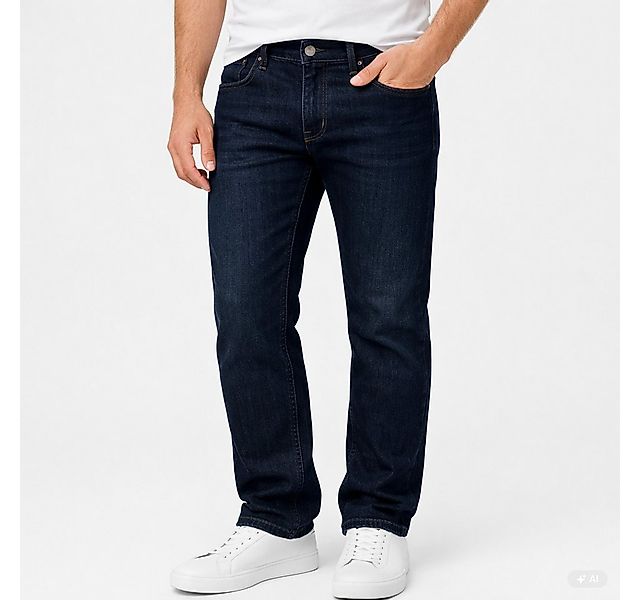 Jack & Jones Straight-Jeans JACK & JONES Herren Jeans Regular Fit günstig online kaufen