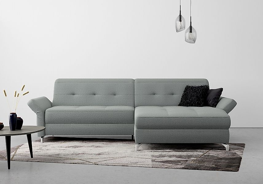 INOSIGN Ecksofa Maredo L-Form, Federkern, wahlweise günstig online kaufen
