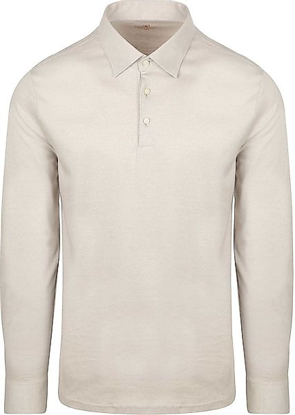 Desoto Longsleeve Poloshirt Essential Beige - Größe XXL günstig online kaufen