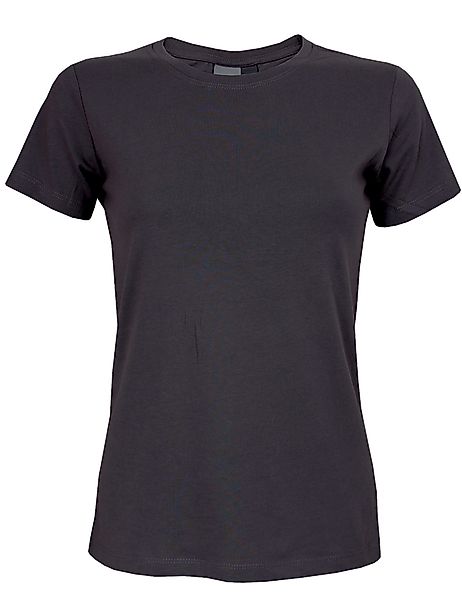 Promodoro Rundhalsshirt Women’s Premium-Shirt Single-Jersey unifarbenes günstig online kaufen