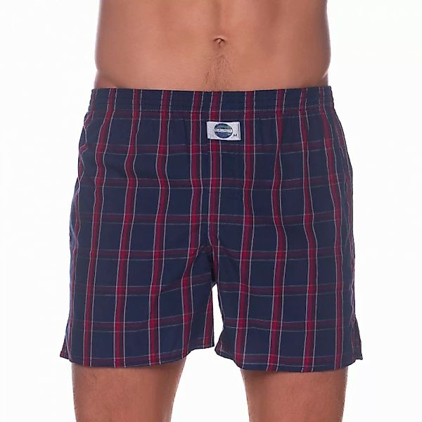 D.E.A.L International Boxershorts Blau & Rot kariert günstig online kaufen