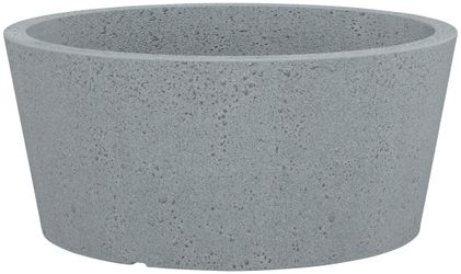 Scheurich Pflanzschale C-Cone Ø 39 cm Stony Grey günstig online kaufen