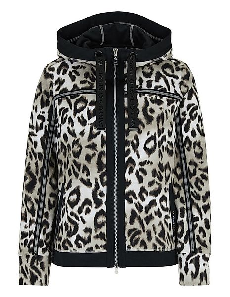 Canyon Kapuzensweatjacke Canyon Damen Fleecejacke LEO CAMEL-BLACK-WHITE günstig online kaufen