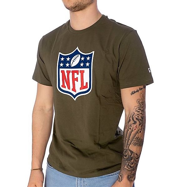 New Era T-Shirt T-Shirt New Era NFL Shield Graphic, G M, F olive/wht günstig online kaufen