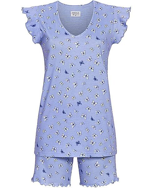 Ringella Pyjama Damen Kurzarm 'Butterflys' 4261318, günstig online kaufen
