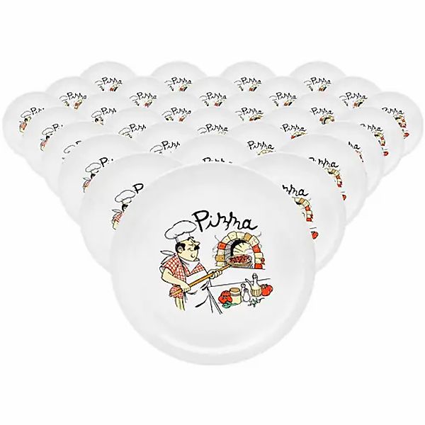 van Well Pizzateller »Pizzateller Küchenchef ø 30,5 cm 30er Set bunt« günstig online kaufen