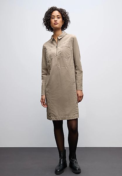 STREET ONE Cordkleid, mit Zipper günstig online kaufen