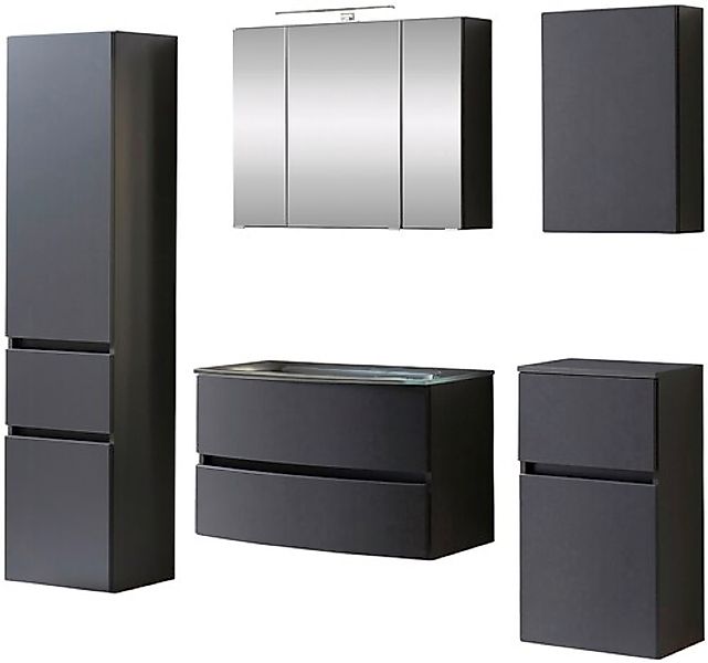 welltime Badezimmer-Set »Kaunas« Set, 5 Stk. tlg. günstig online kaufen