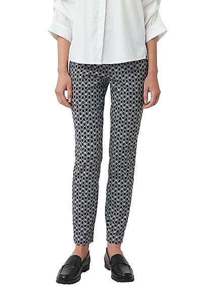 Comma Leggings, mit All-Over Print günstig online kaufen