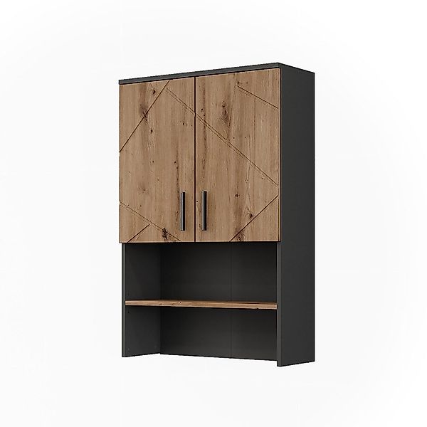 Vicco Waschmaschinenumbauschrank Irma, Anthrazit/Artisan, 68 x günstig online kaufen