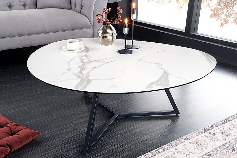 riess-ambiente Couchtisch MARVELOUS 90cm weiß / günstig online kaufen