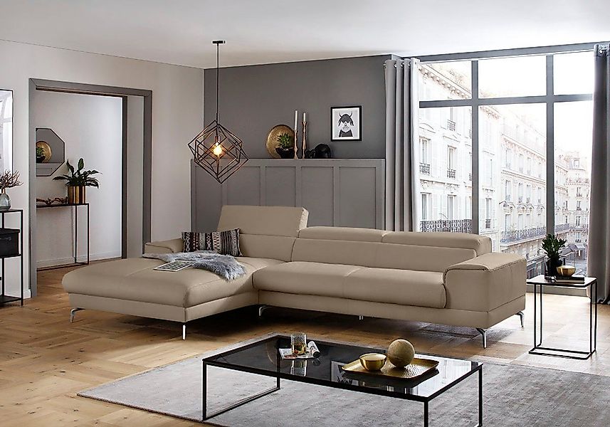 W.SCHILLIG Ecksofa piedroo, Designsofa mit tollem Sitzkomfort, elegant und günstig online kaufen