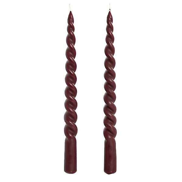 coco+cozy Tafelkerze Stabkerze Lene, bordeaux, 7 günstig online kaufen
