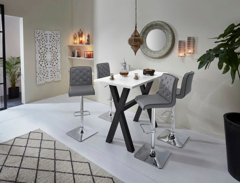 Mäusbacher Bartisch Gestell in X-Form (Breite 120, 140 oder 160 cm) günstig online kaufen