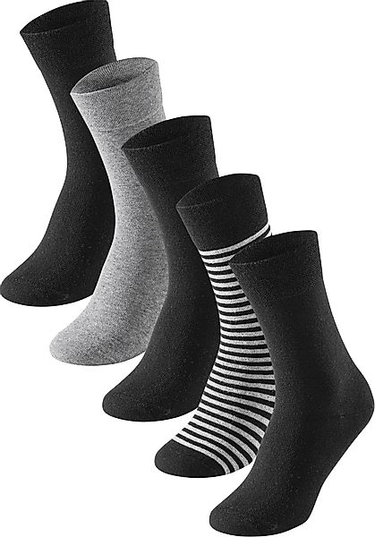 Schiesser Socken Herren-Socken 5 Paar Uni: günstig online kaufen