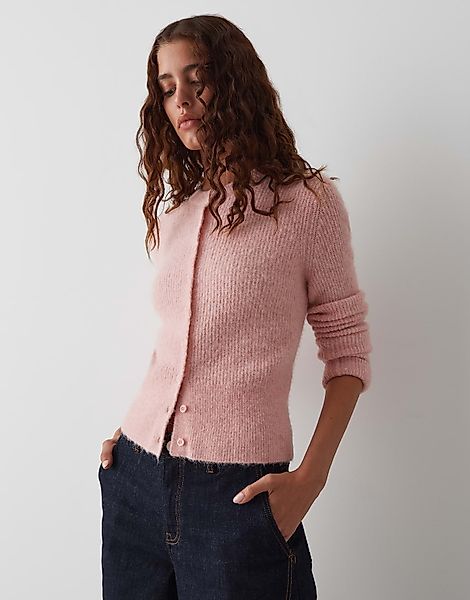 OPUS Strickjacke DRENI aus weichem Alpakamix günstig online kaufen