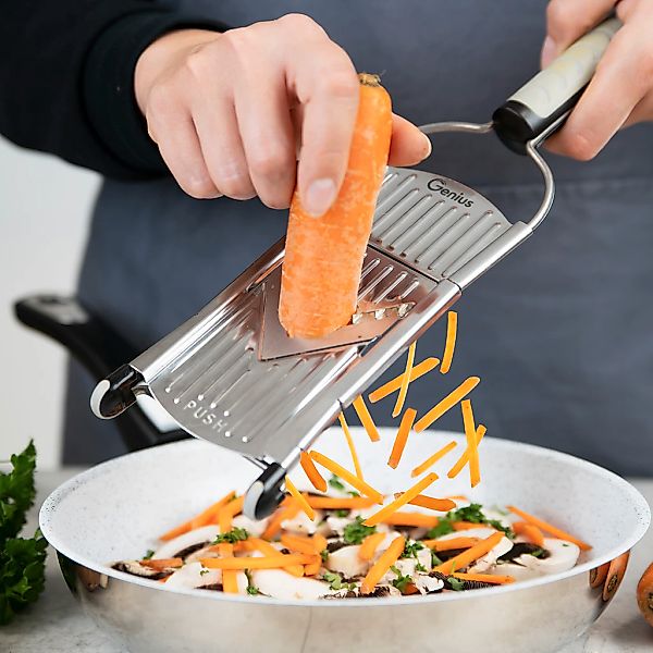 Genius Zerkleinerer »Edelstahl-Schüsseln inkl. Nicer Dicer Speed, Set 15-tl günstig online kaufen