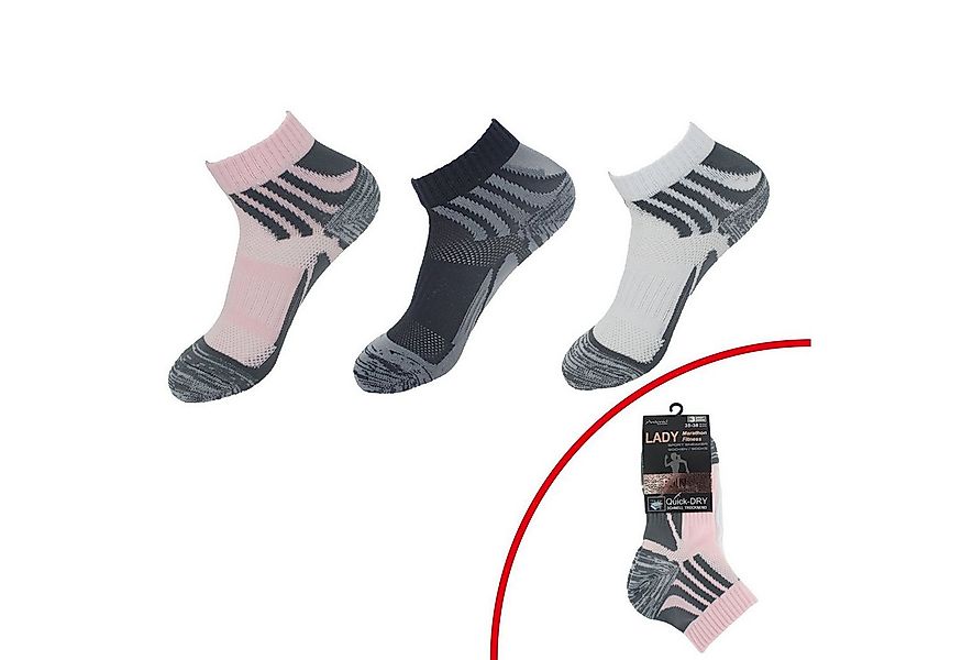 VewoTex Sportsocken 3er Pack Damen Fitness Socken » 3 Paar Sportsocken & St günstig online kaufen