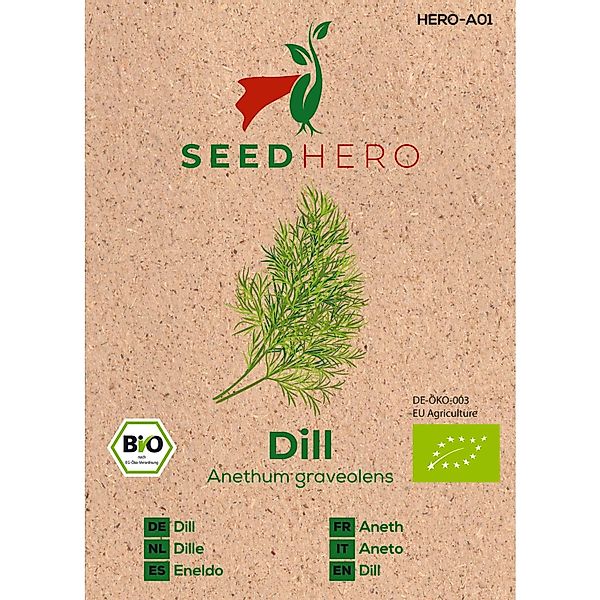 Seedhero BIO Dill Common Samen günstig online kaufen