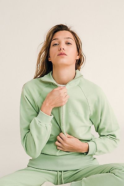 Jutelaune Zip Sweatshirt günstig online kaufen