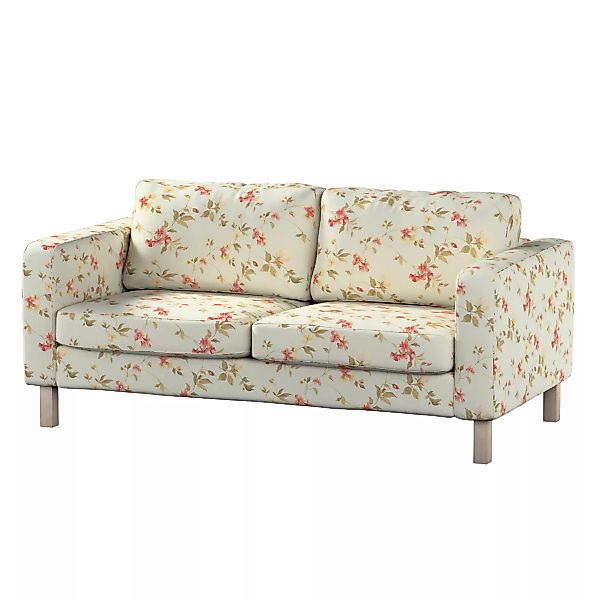 Bezug für Karlstad 2-Sitzer Sofa nicht ausklappbar, blau-rosa, Sofahusse, K günstig online kaufen