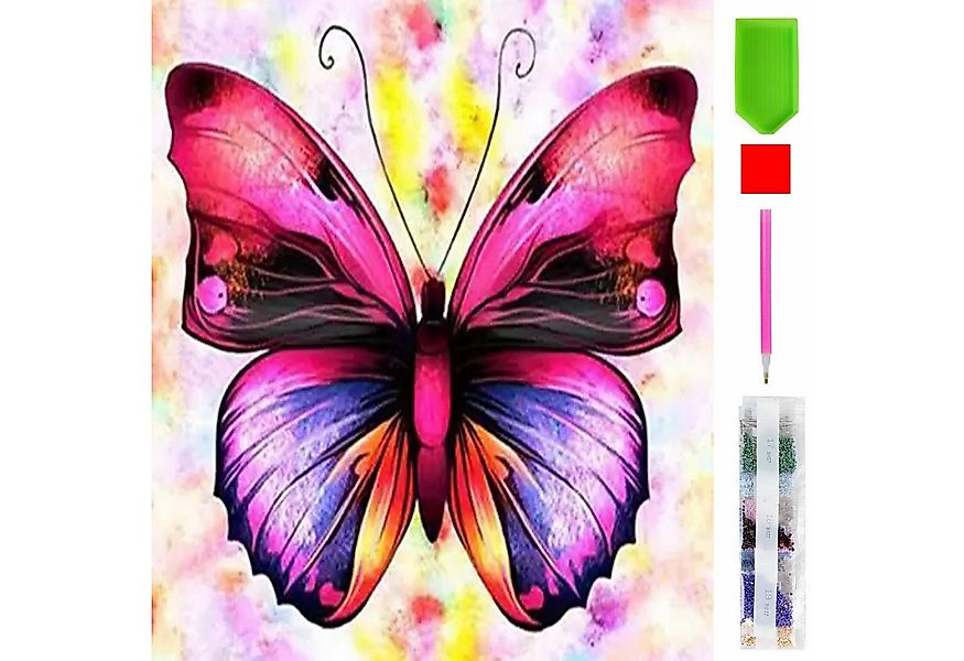 LA CUTE Malen nach Zahlen 5d Diamond Painting Schmetterling Malen nach Zahl günstig online kaufen