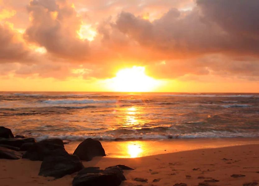 Papermoon Fototapete »Sunrise Lihue Beach« günstig online kaufen