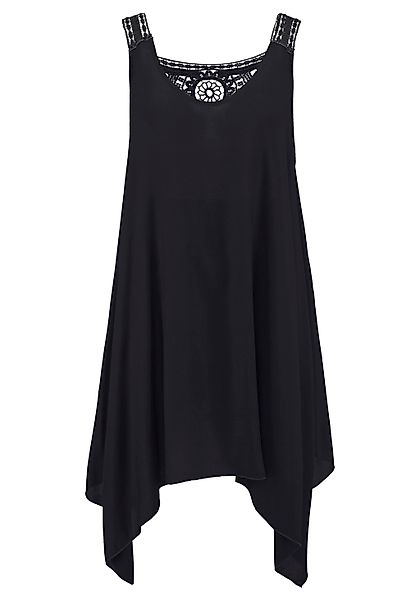 LASCANA Strandkleid mit Spitze im Rücken, günstig online kaufen