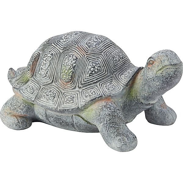 Deko-Figur Schildkröte Dunkelgrau Polyresin 28 x 15 x 13,5 cm günstig online kaufen