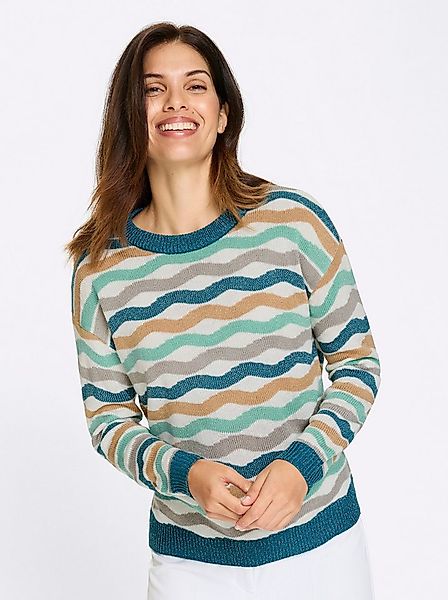 Sieh an! Strickpullover Langarm-Pullover . günstig online kaufen