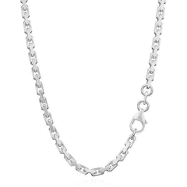 NKlaus Silberkette 60cm Massive Ankerkette Collier günstig online kaufen