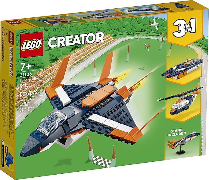LEGO® 31126 Überschalljet Konstruktionsspielsteine günstig online kaufen