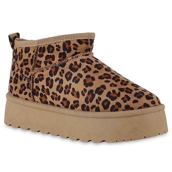 VAN HILL 840622 Plateaustiefelette Damen Warm günstig online kaufen