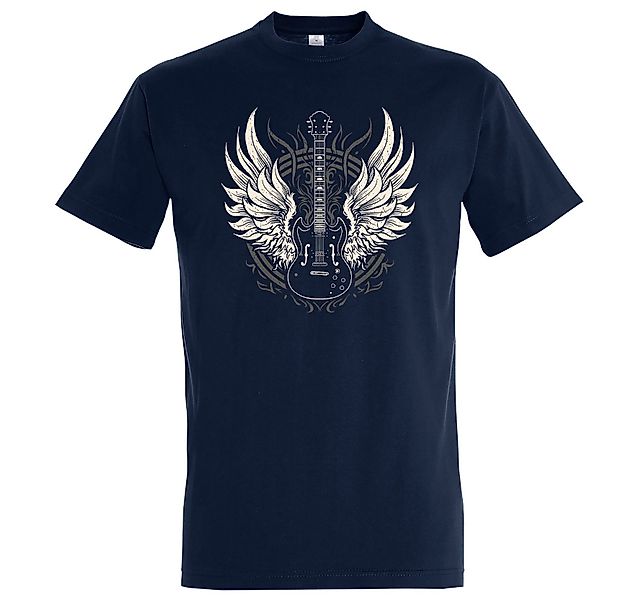 Youth Designz T-Shirt GitarreFlügel Herren T-Shirt günstig online kaufen