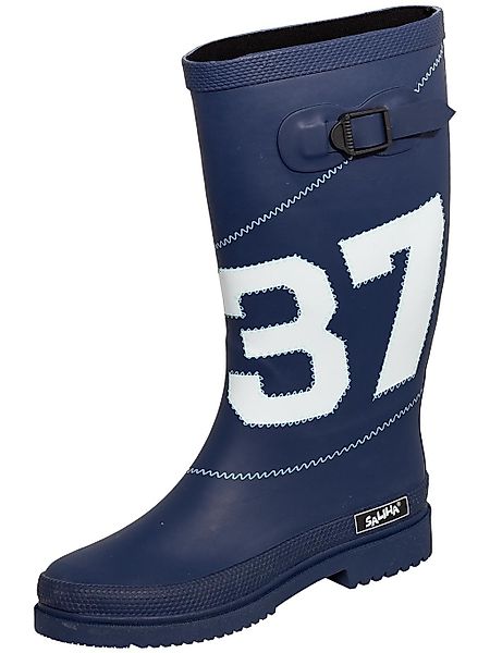 Bockstiegel Gummistiefel "Regenstiefel Regenstiefel Simone dk.blau/weiß" günstig online kaufen