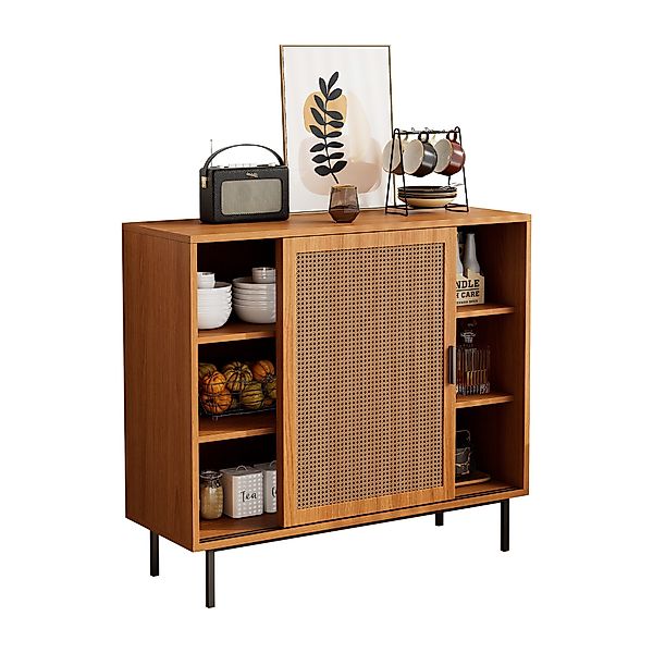 Tongtong Sideboard, Küchenschrank, mit 2 Schiebetüren günstig online kaufen