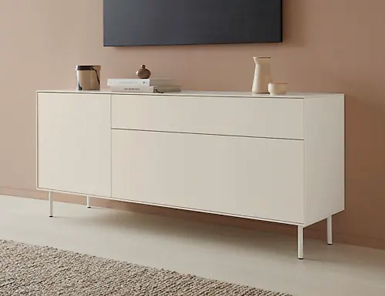LeGer Home by Lena Gercke Lowboard »Essentials«, Breite: 167 cm, MDF lackie günstig online kaufen