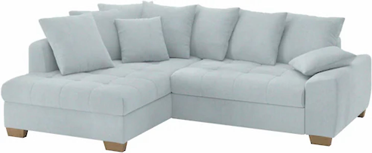 Mr. Couch Ecksofa »Nikita II, L-Form«, Wahlweise mit Bettfunktion, Bettkast günstig online kaufen