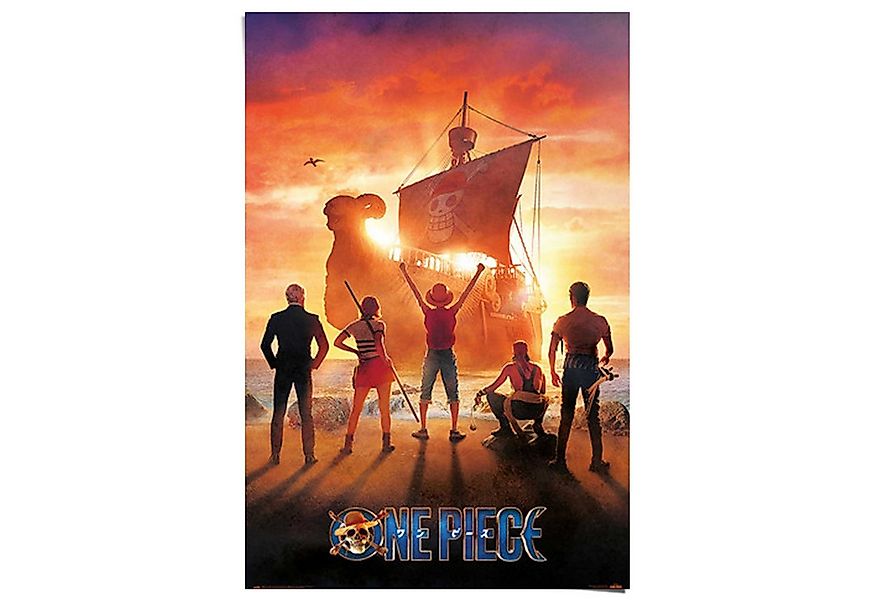 Reinders! Poster One Piece - straw hat pirates günstig online kaufen