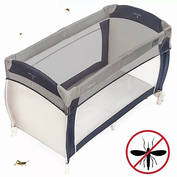 Zamboo Baby-Reisebett Universal - Grau, 1-tlg., Insektenschutz / Mückennetz günstig online kaufen