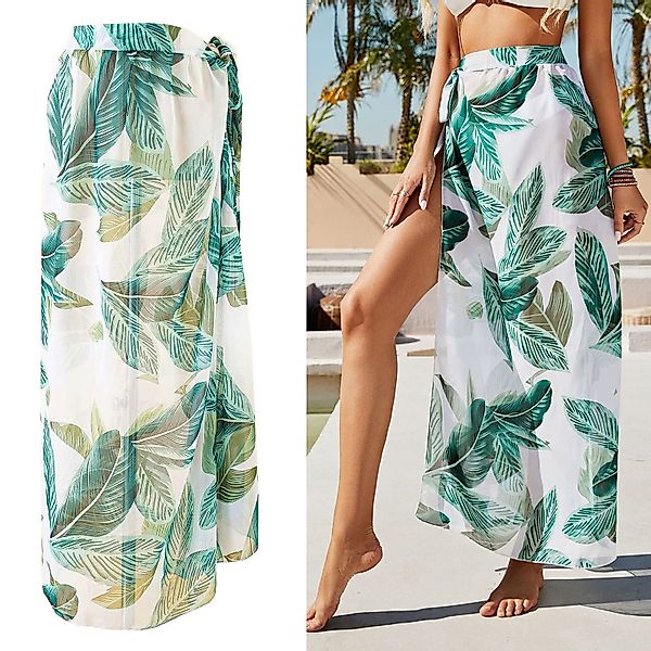 RWEUOQ Sommerrock Frauen langes Strandkleid Poncho, günstig online kaufen