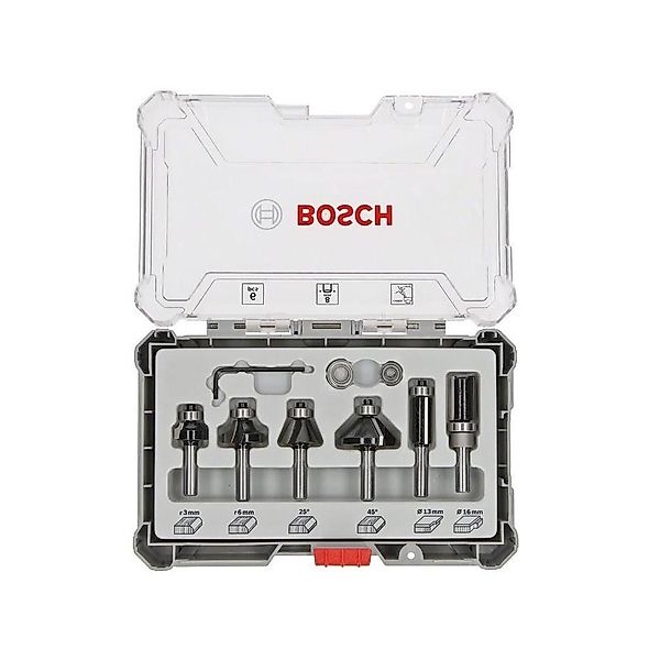 BOSCH Kantenfräser 6-teiliges Rand- und Kantenfräser-Set günstig online kaufen
