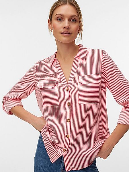 Vero Moda Hemdbluse VMBUMPY L/S SHIRT NEW WVN GA NOOS Viskose, regular fit günstig online kaufen