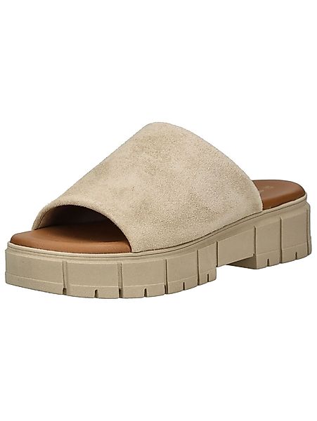 Tamaris Pantoletten Veloursleder Pantolette günstig online kaufen