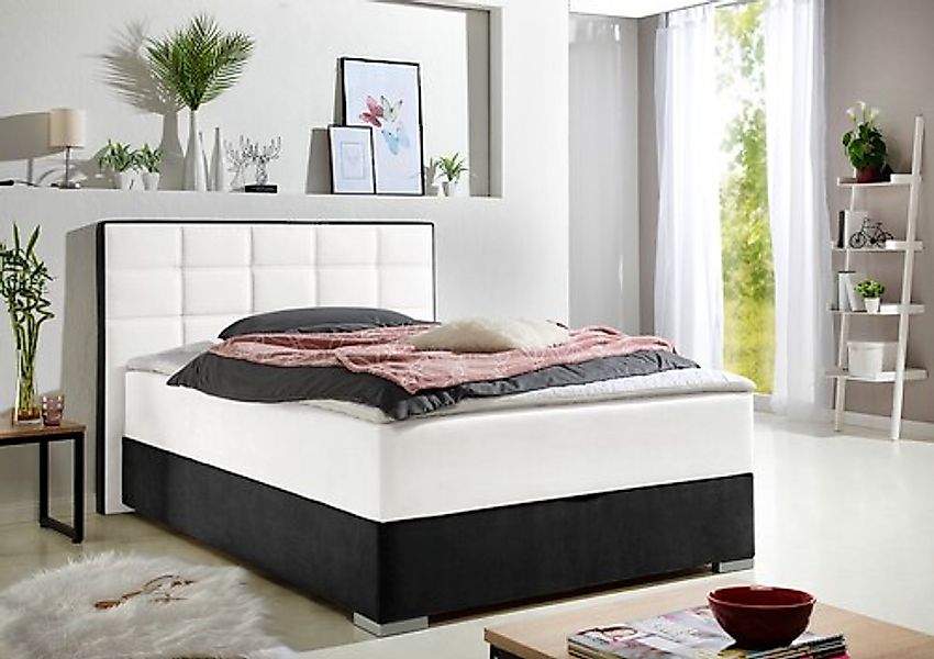 Maintal Boxspringbett mit Bettkasten und Topper günstig online kaufen