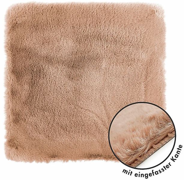 LUXOR living Stuhlkissen "Sitzauflage Novara" Kunstfell, rund oder eckig, s günstig online kaufen