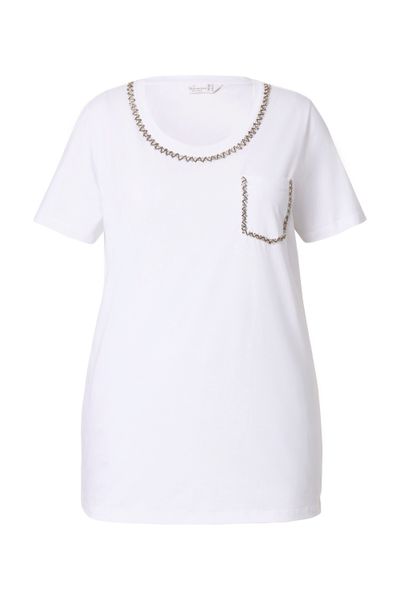 MIAMODA T-Shirt T-Shirt bequeme Passform Zierketten günstig online kaufen