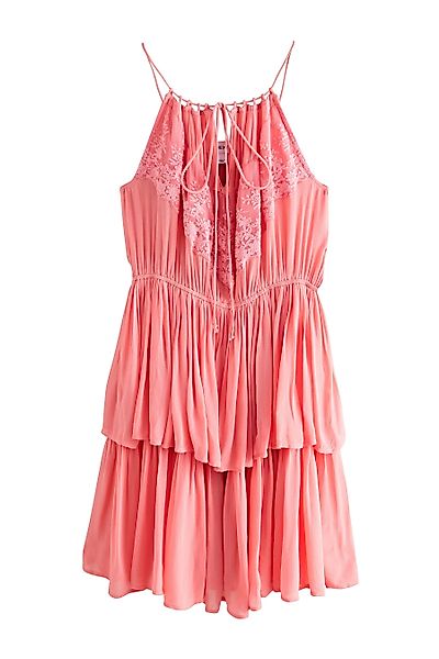 Next Minikleid Besticktes, gestuftes Minikleid (1-tlg) günstig online kaufen